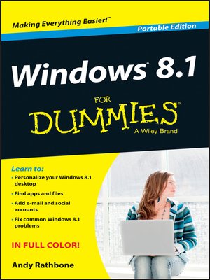 cover image of Windows 8.1 For Dummies, Portable Edition